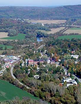 Aerial view of Richmond