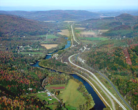 The Winooski River corridor through the Green Mountains