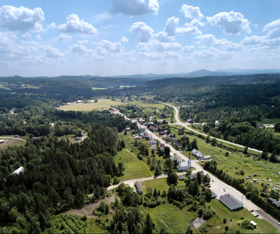 Greenboro Bend aerial photo