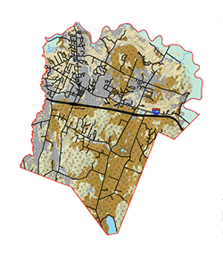 surficial geology map