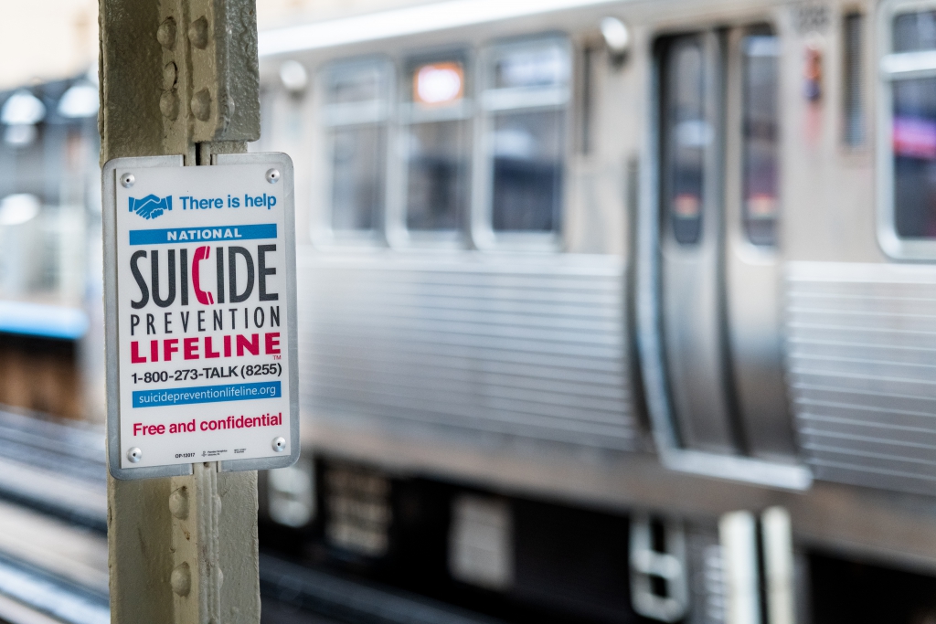 suicide prevention in the subway station