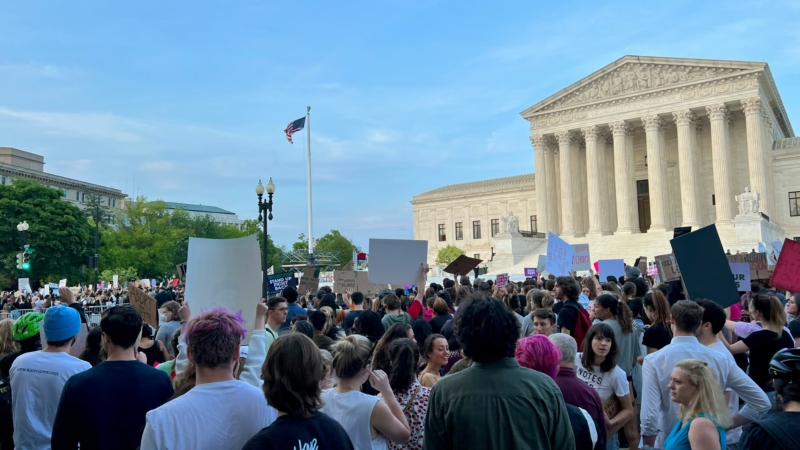 Health policy protest