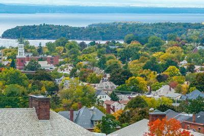 Lake Champlain and Burlington, Vermont