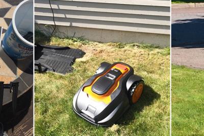 Robotic lawnmower