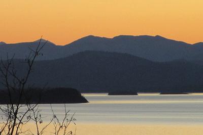 Lake Champlain sunset