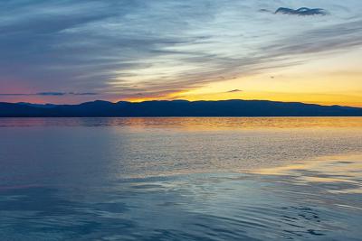 Lake Champlain sunset