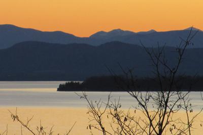 Lake Champlain sunset