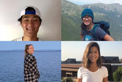Eight students that are Sea Grant Scholars