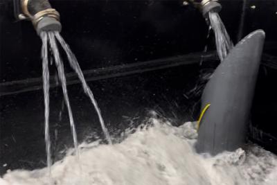 Hyde Park’s brine making system mixing salt and water to make the brine