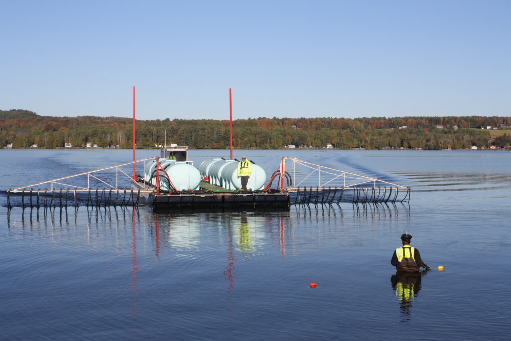 Lake Carmi Water Quality Expected to Improve After Alum Treatment
