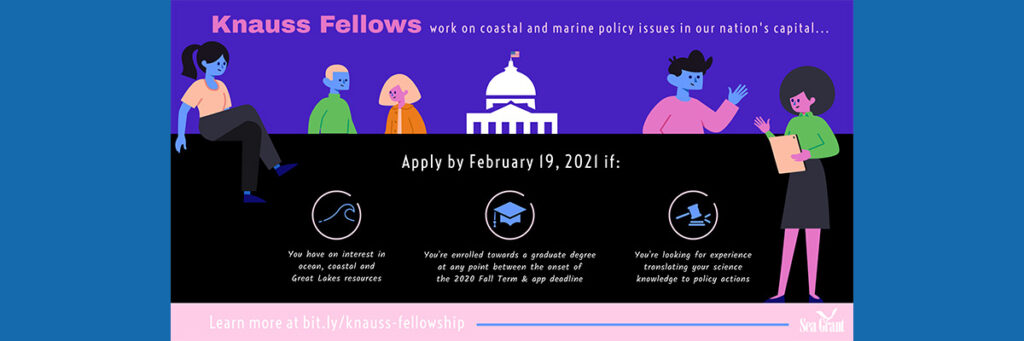 Knauss Marine Policy Fellowships Open to Graduate Students