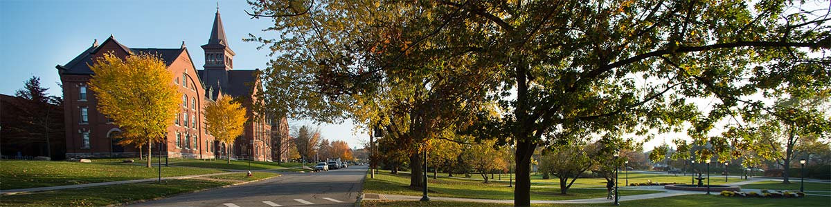 UVM Green and University Row