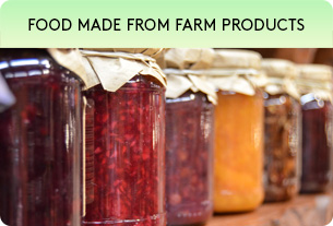 food made from farm products
