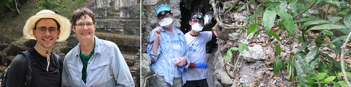 UVM Professor, Lori Stevens and Brendan Case, Computer Science graduate student, research Chagas EcoHealth in Guatemala.