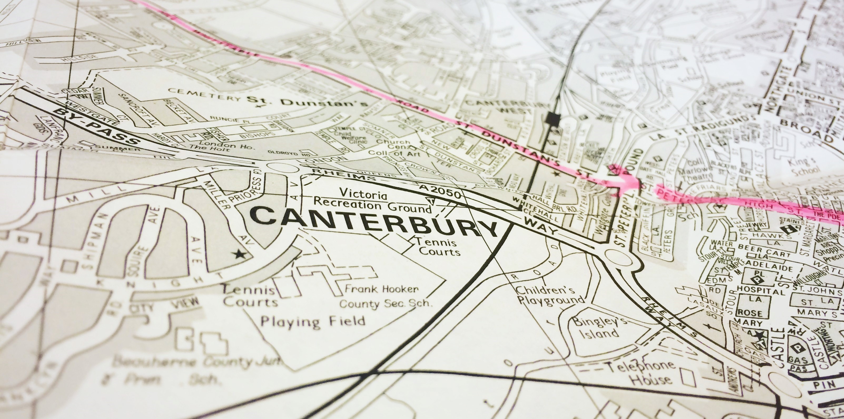 Map oif England