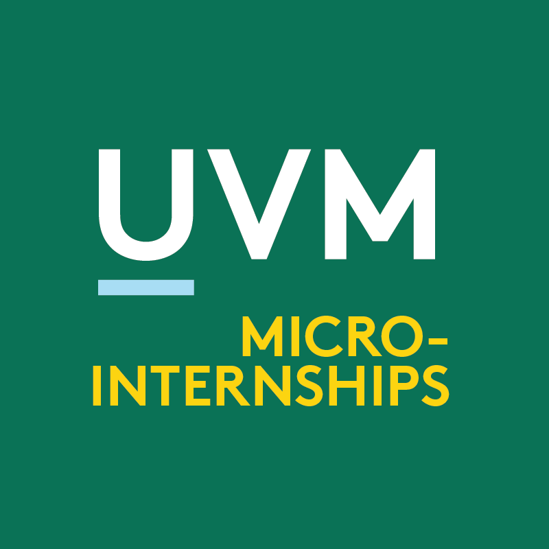 UVM Micro-Internship logo