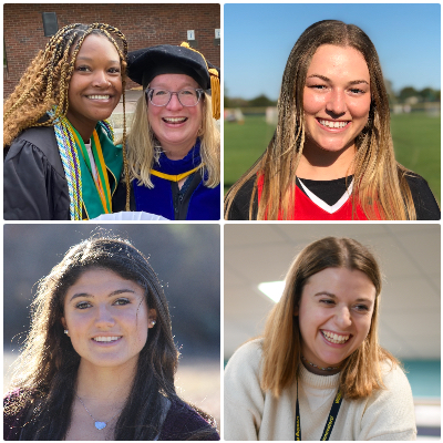 CESS Class of 2022 graduates Sandra King, Taylor Mullen, Ali House, Sandra King, and Molly Wagner