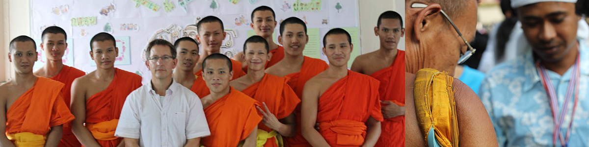 Tom Borchard and Monks