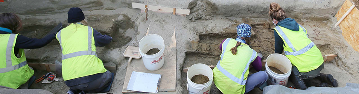 War of 1812 burial site under excavation by UVMs Consulting Archaeology Program