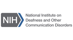 NIH Deafness and Communication Disorders logo