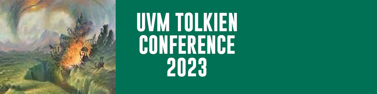 Conference information and tolkein dragon image