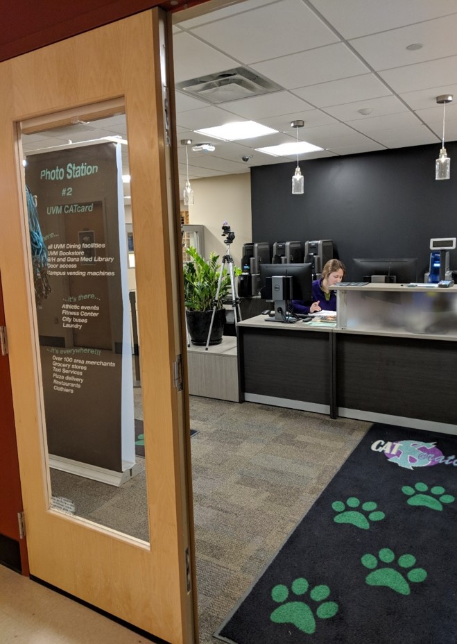Interior of CATcard Service Center
