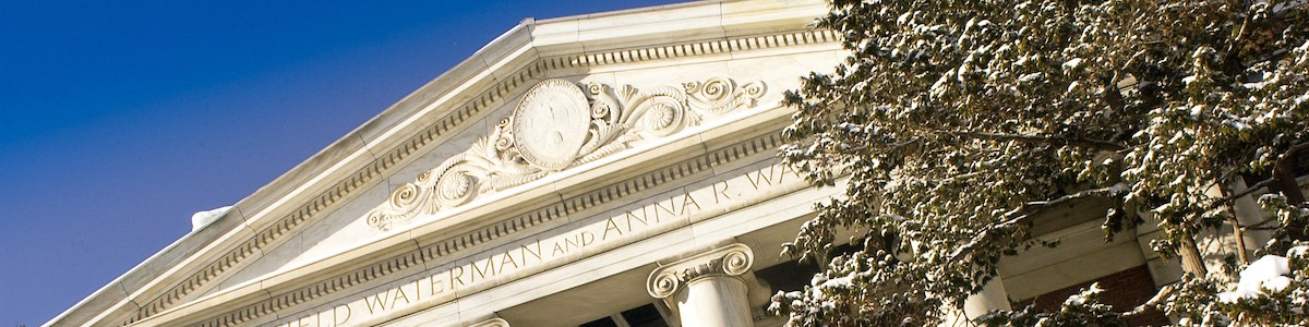 Waterman Building in Winter