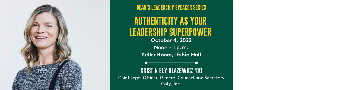 UVM alum Kristin Ely Blazewicz ‘00, to speak at GSB Dean