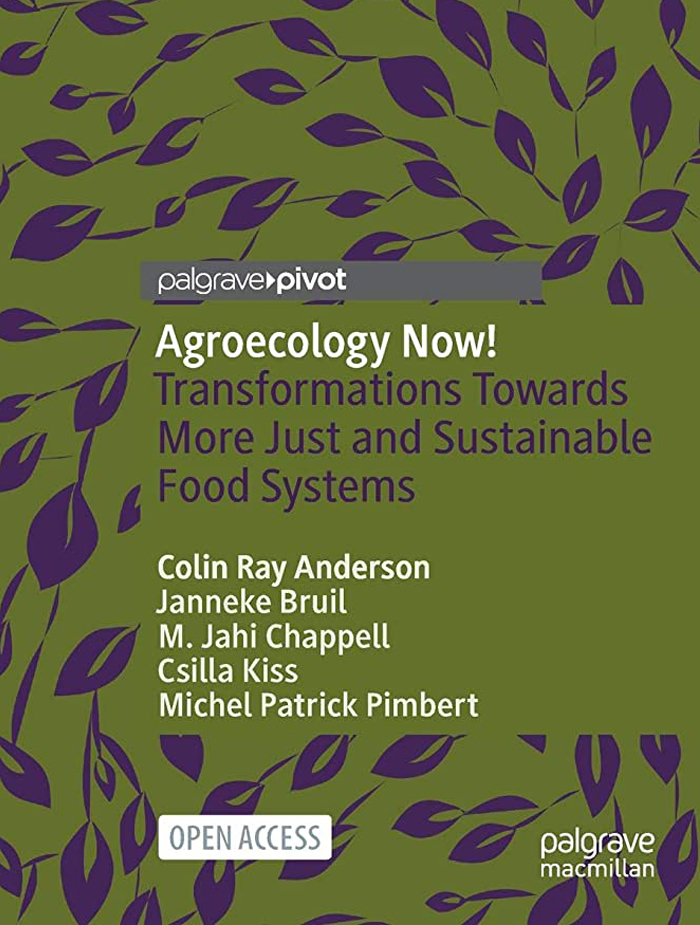 Second cover of textbook on Agroecology