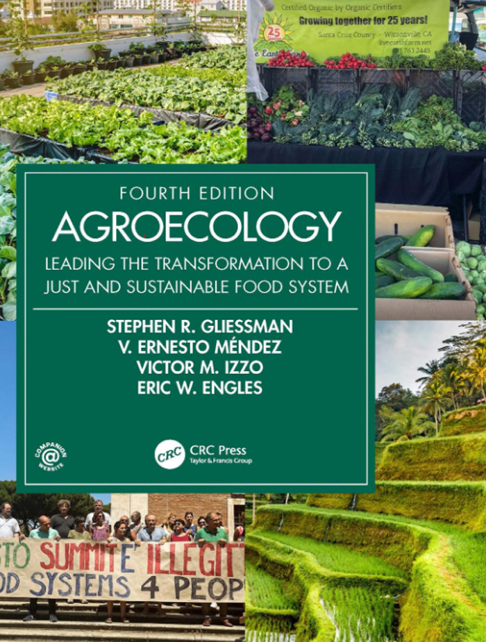First cover of textbook on Agroecology
