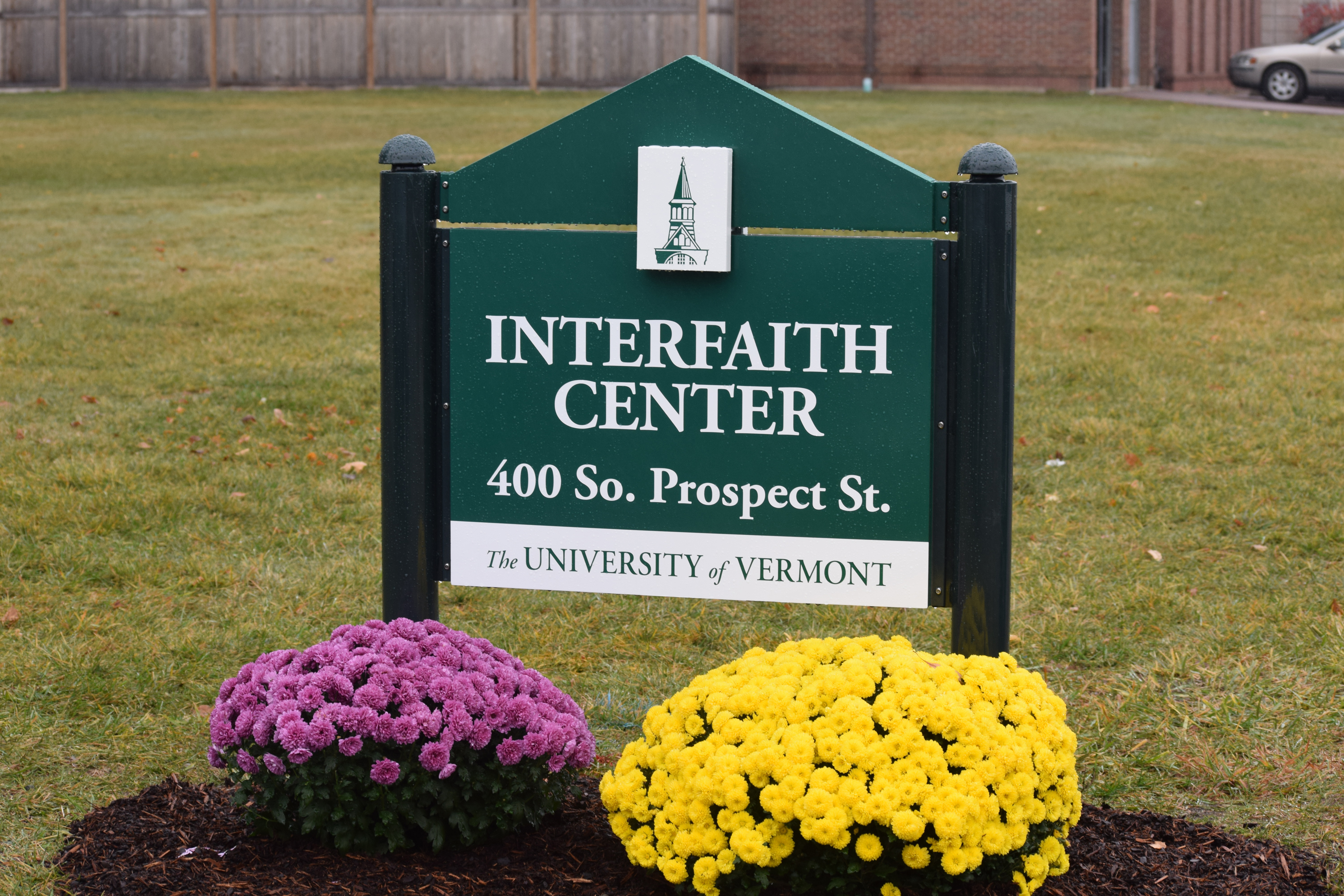 The Interfaith Center is located at 400 South Prospect Street