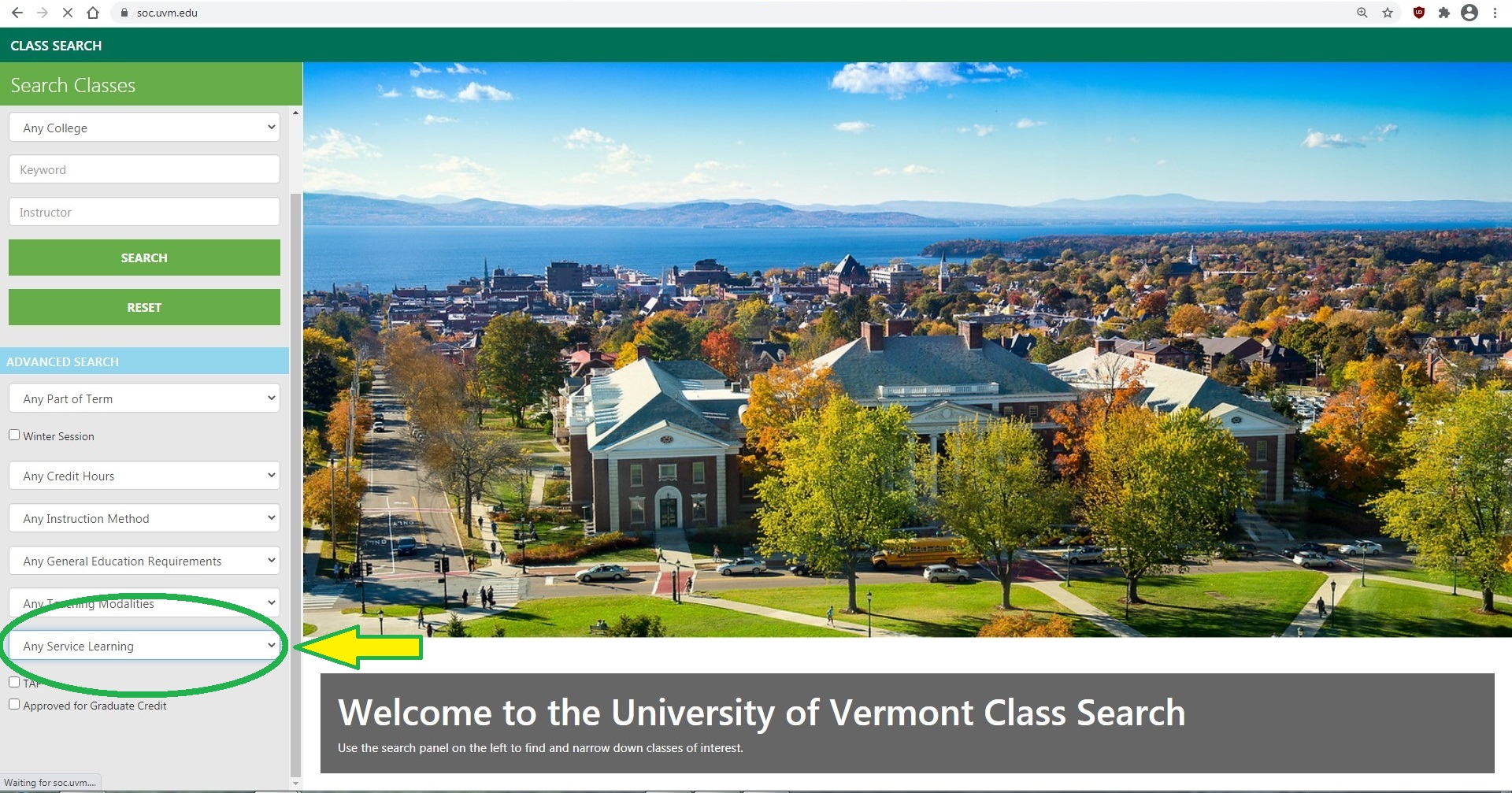 UVM SOC screenshot