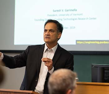 Suresh teaching a class