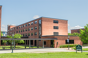 External view of Simpson Hall