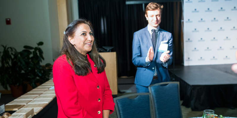  Professor Pramodita Sharma During FECC 2020 Awards Ceremony