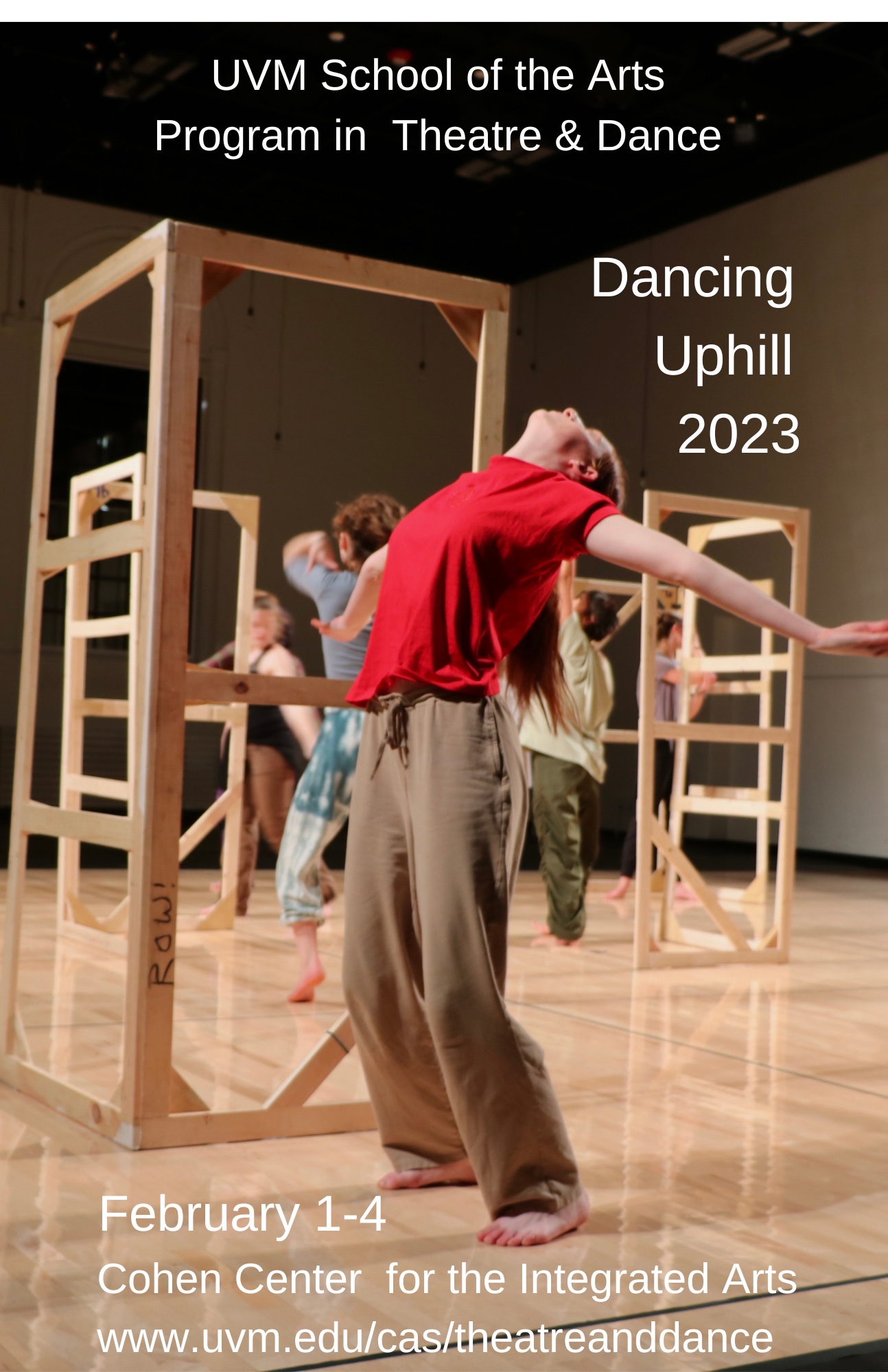 UVM Program in Theatre and Dance presents "Dancing Uphill 2023"