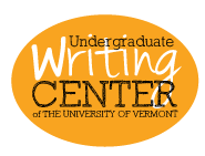 UVM-Undergraduate Writing Center Logo