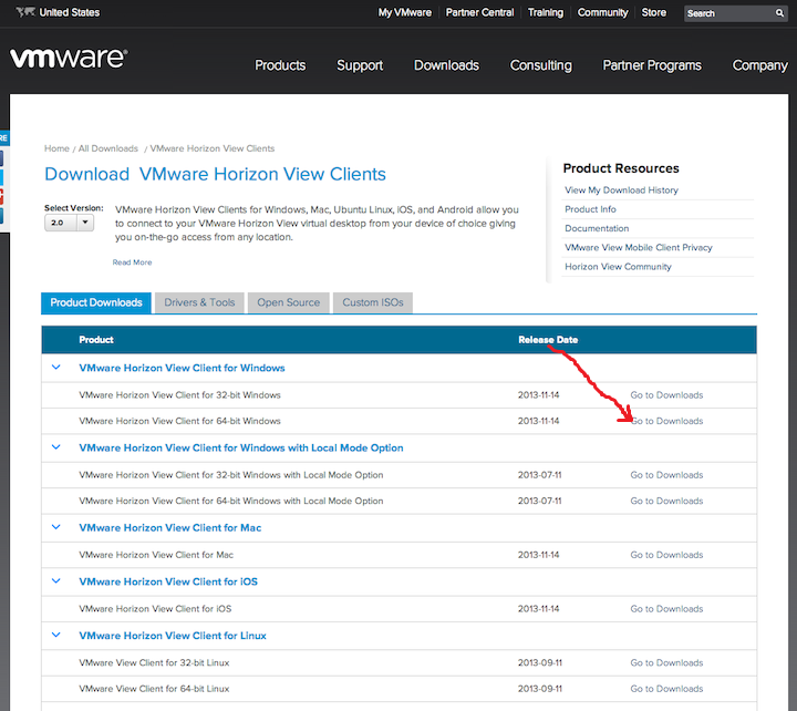 vmware horizon client timeout