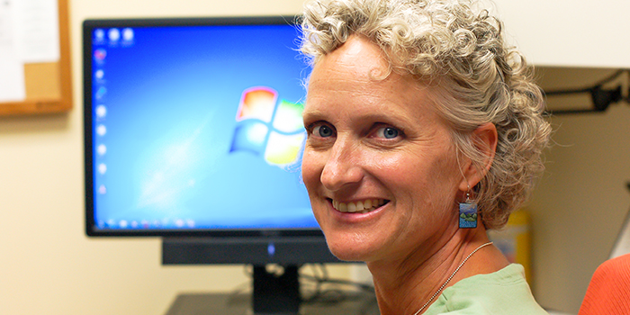 anne desmond tirage nurse in her office