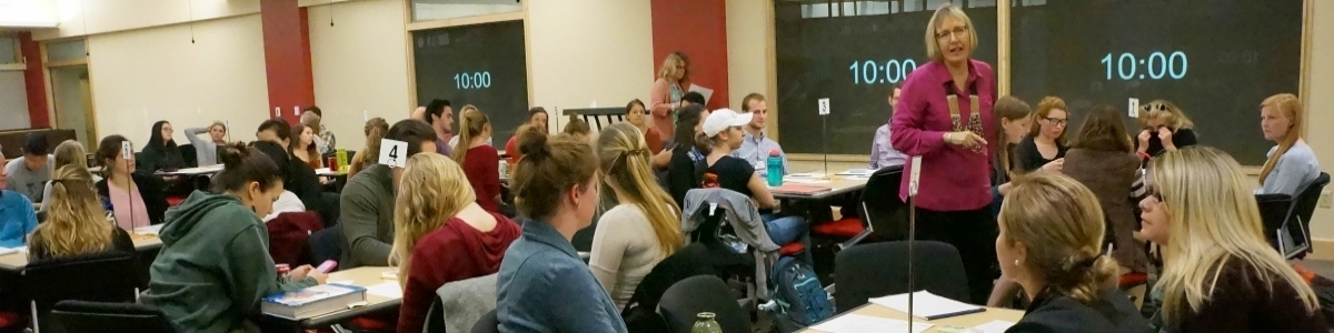 Interprofessional education class
