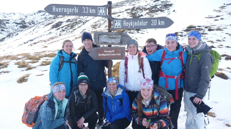 Students in Iceland