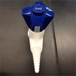 Blue Natural Gas Knob