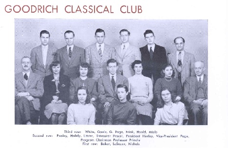 Goodrich Club group photo 1949