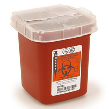 Biohazard container