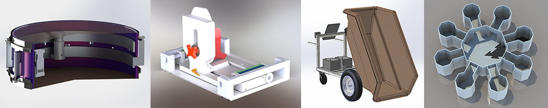 Examples of our CAD rendering