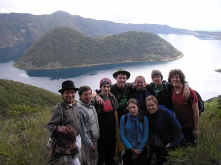 Stuart White's Politics of Land Use class in Ecuador