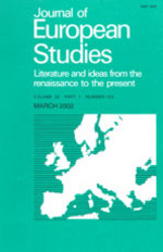 Journal of European Studies