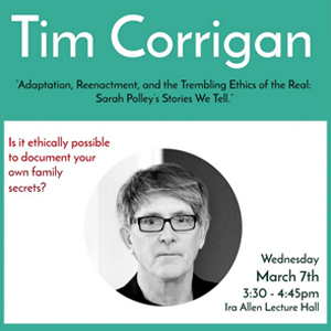 Tim Corrigan publicity poster