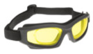 Example of a pair of tinted googles