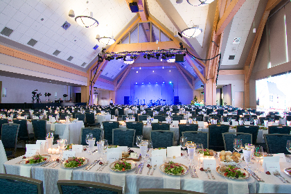 The Grand Maple Ballroom at the Dudley H Davis Center at UVM
